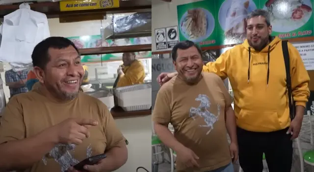 Ricardo Mendoza enseña su lugar favorito para comer. Ricardo Mendoza enseña su lugar favorito para comer.