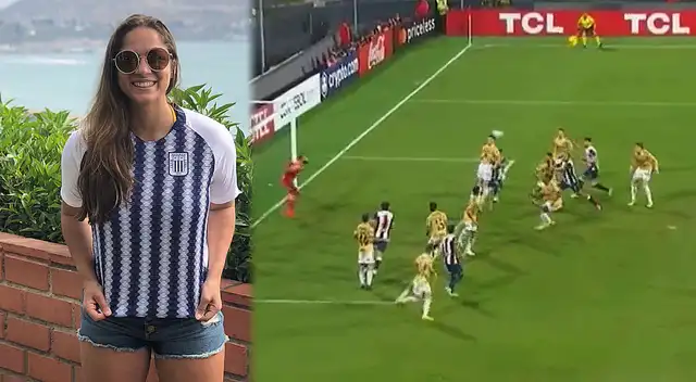 Periodista brasileña 'hincha de Alianza' cuestionó decisión del VAR en el gol de Mineiro