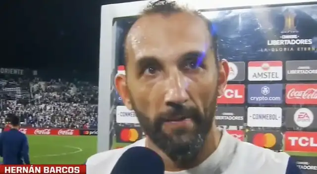 Hernán Barcos se pronunció tras la derrota de Alianza Lima ante Atlético Mineiro