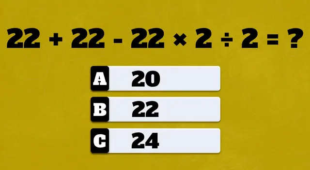 ¿Puedes resolver el ejercicio matemático en pocos segundos? ¿Puedes resolver el ejercicio matemático en pocos segundos?