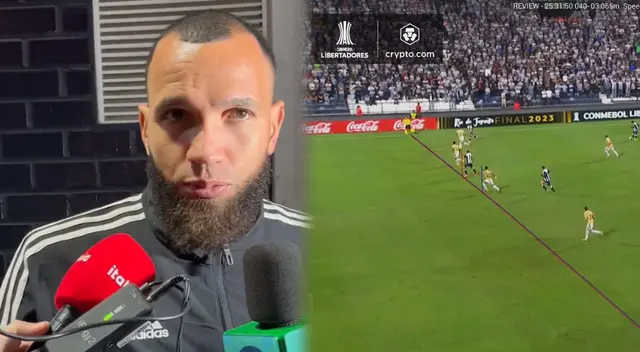 Golero de Atlético Mineiro se pronunció tras el offside de Hernán Barcos