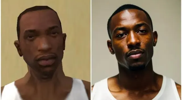 Inteligencia artificial muestra cómo serían los personajes de GTA en la vida real.