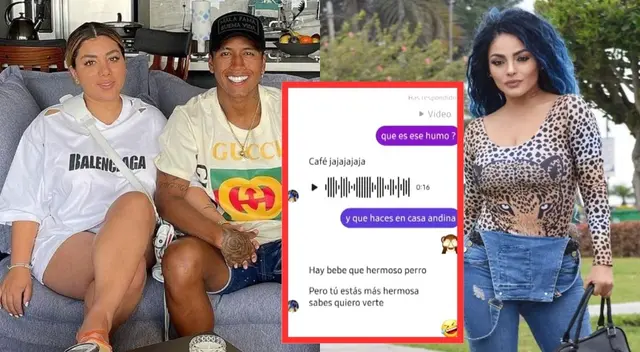 Pedro Aquino se encuentra en el ojo de la tormenta tras enviar cariñosos mensajes a la cantante.