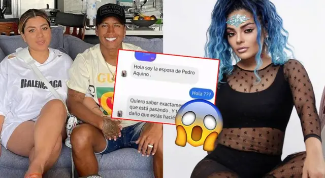 Jessy Kate mostró todas las pruebas de su vínculo con Pedro Aquino en Magaly TV.