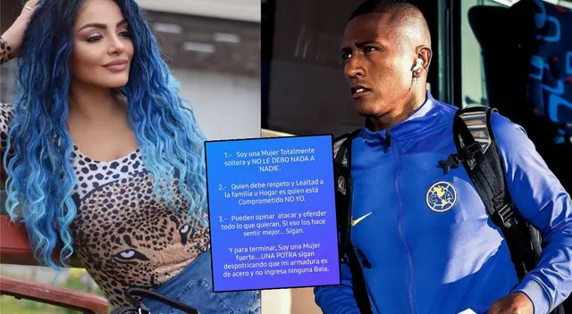 Jessy Kathy se pronuncia en Instagram tras revelar chats de Aquino