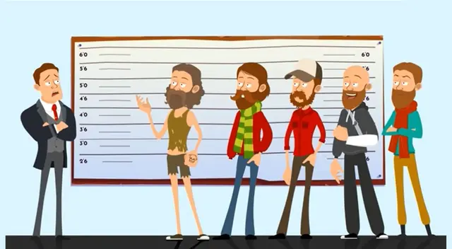 Sigue las pistas y encuentra al ladrón que robó el dinero. Sigue las pistas y encuentra al ladrón que robó el dinero.