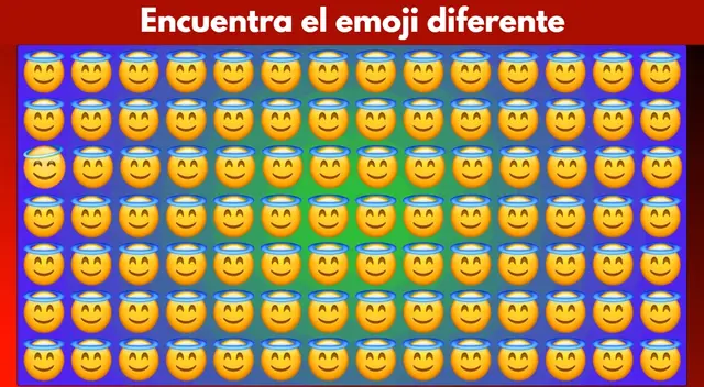¿Encuentras al emoji diferente? Hazlo en el acto.