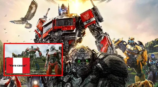 Transformer lanza jergas peruanas en medio de la nueva cinta Transformer lanza jergas peruanas en medio de la nueva cinta