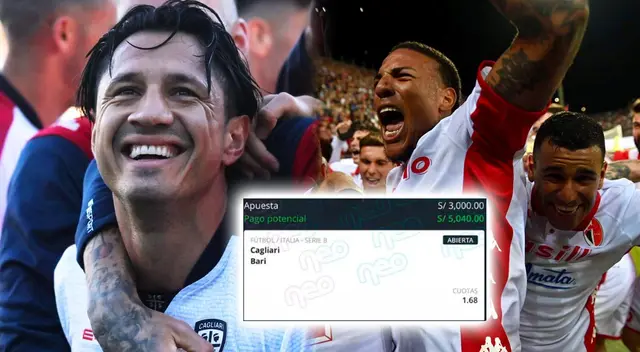 Hincha cobró fuerte suma de dinero tras el Cagliari de Gianluca Lapadula vs Bari Hincha cobró fuerte suma de dinero tras el Cagliari de Gianluca Lapadula vs Bari