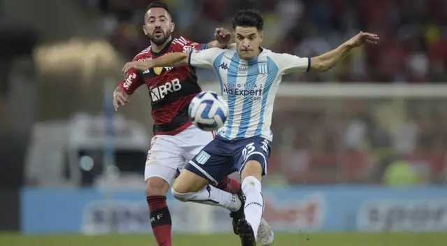 Flamengo vs. Racing por la Copa Libertadores.