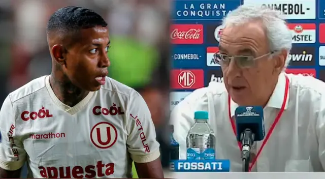 Jorge Fossati explicó por qué cambió a Andy Polo por Hugo Ancajima Jorge Fossati explicó por qué cambió a Andy Polo por Hugo Ancajima