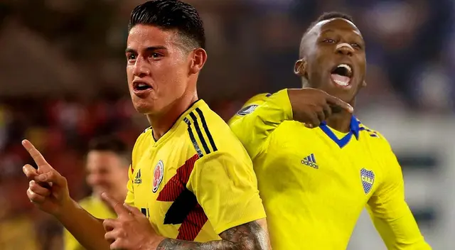 James Rodríguez podría jugar junto a Luis Advíncula en Boca Juniors.