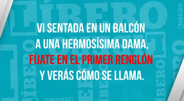 Tienes solamente pocos segundos para descubrir la respuesta del acertijo visual.
