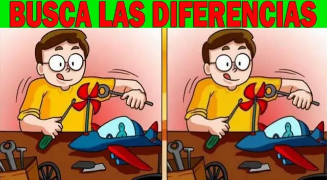 Hala las 3 diferencias del desafío viral en tiempo récord