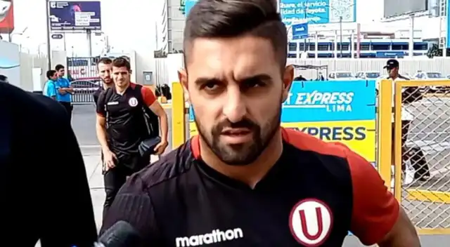 Luis Urruti le mandó una fuerte a Sport Huancayo en la previa del partido