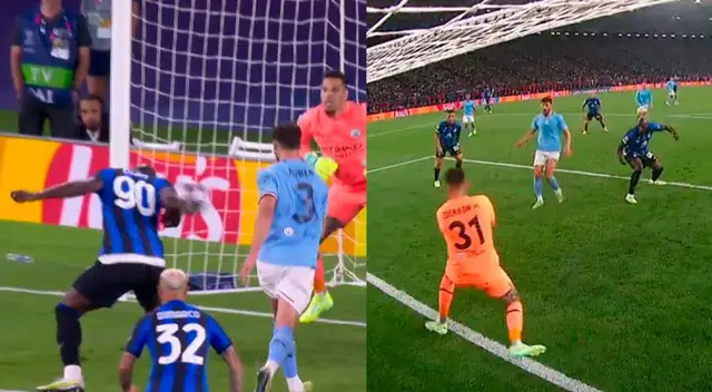 Lukaku se falló una inigualable chance para Inter de empatar. Lukaku se falló una inigualable chance para Inter de empatar.