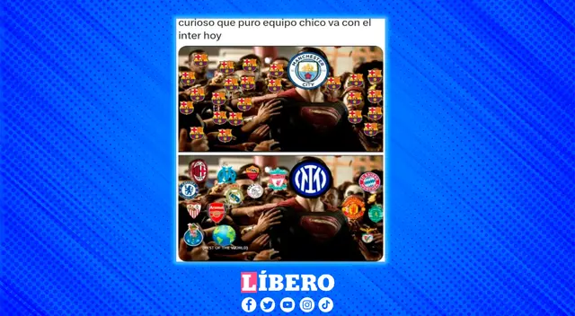 Los memes no faltaron tras la primera Champions de Manchester City.