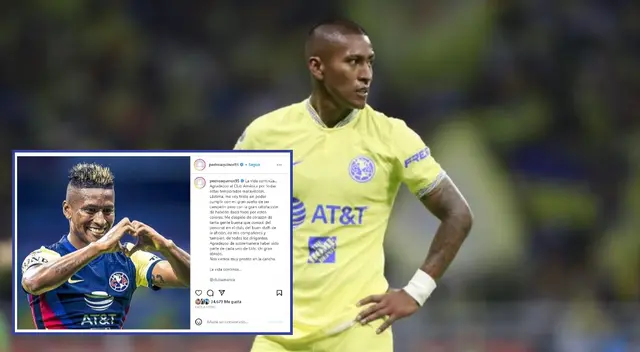 Pedro Aquino dejó a las 'Águilas' tras dos años y medio.