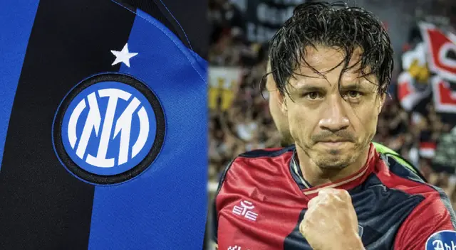 Este jugador del Inter de Milán celebró el regreso de Cagliari a la Serie A.