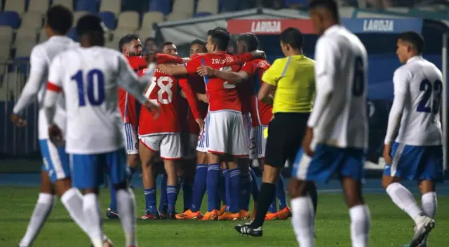 Chile vs Cuba por amistoso internacional Chile vs Cuba por amistoso internacional