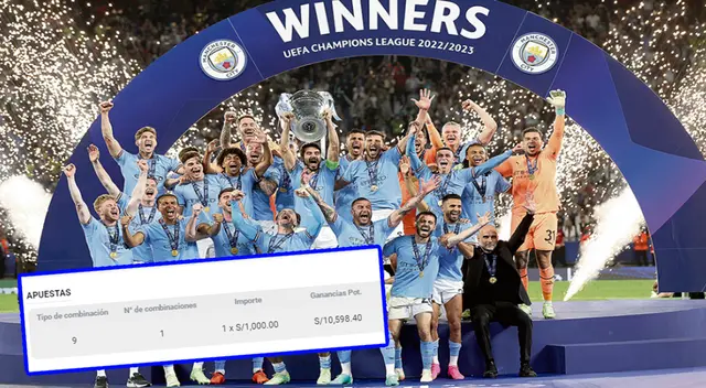 Gracias a su fe, se llevó miles de soles en cuestión de minutos y todo por ver la Champions League.