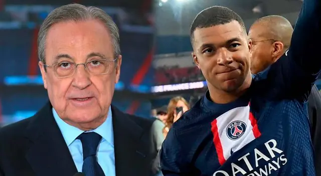 Presidente del Real Madrid se refirió al fichaje de Kylian Mbappé
