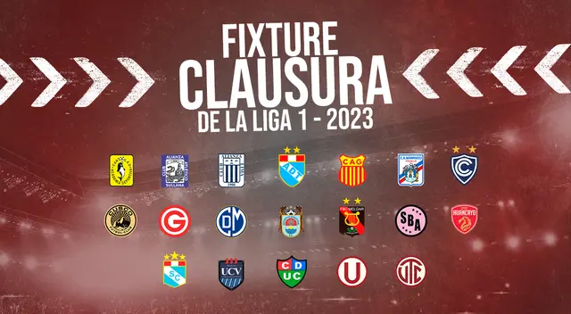 Revisa aquí el calendario completo del Torneo Clausura 2023 de la Liga 1