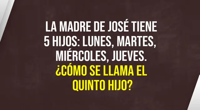 Demuestra la rapidez de tu mente y supera este desafío visual que solo los genios pueden dar con la respuesta. Demuestra la rapidez de tu mente y supera este desafío visual que solo los genios pueden dar con la respuesta.