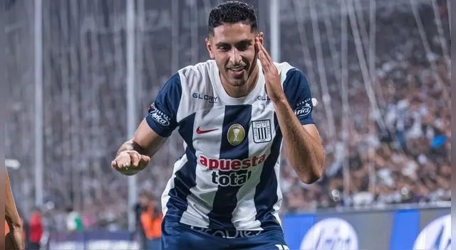 Pablo Sabbag es el vigente goleador de Alianza Lima junto a Hernán Barcos.
