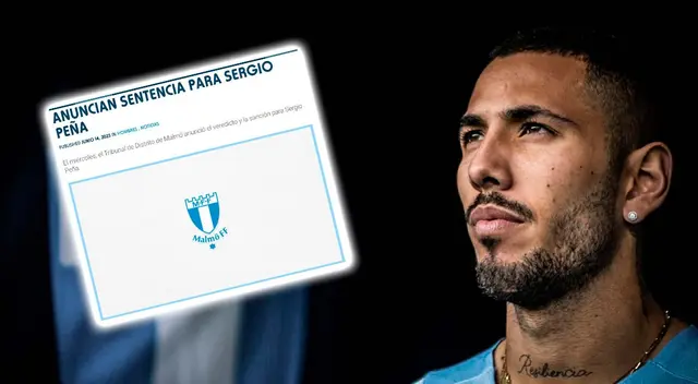 Malmö se pronunció tras conocer la condena a Sergio Peña