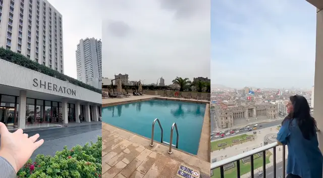 La joven peruana decidió visitar por primera vez el hotel Sheraton y compartió su experiencia en las redes. La joven peruana decidió visitar por primera vez el hotel Sheraton y compartió su experiencia en las redes.