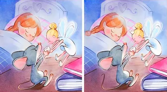 Analiza a los personajes que aparecen en el reto visual y halla las diferencias en tiempo récord. Analiza a los personajes que aparecen en el reto visual y halla las diferencias en tiempo récord.