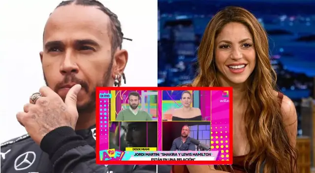 Jordi Marti confirmó que Shakira y Lewis Hamilton están juntos
