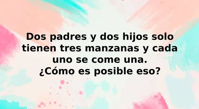 Intenta desarrollar este complicado acertijo mental en menos de 4 segundos. Intenta desarrollar este complicado acertijo mental en menos de 4 segundos.