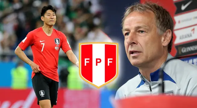 Son Heung-Min no jugará de titular ante Perú