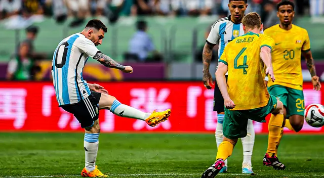Argentina vs. Australia por fecha FIFA