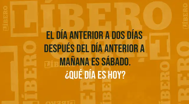 ¿Qué día es hoy? Solo el 2% de los genios pudo dar con la respuesta correcta.