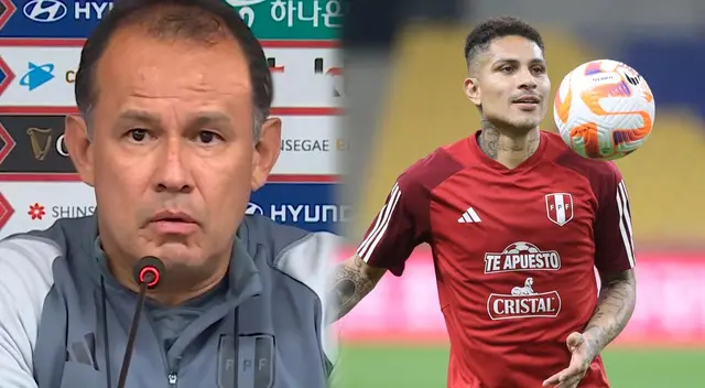 Juan Reynoso se refirió a la posible titularidad de Paolo Guerrero