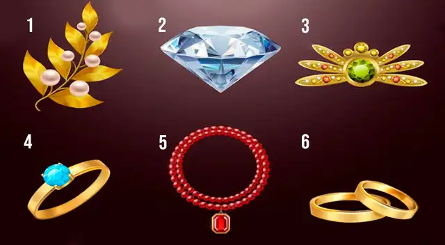 Mira al detalle cada una de las joyas, selecciona la que más te gusta y conoce más de tu personalidad.