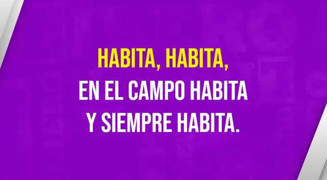 El curioso acertijo del campo y lo que habita ahí.