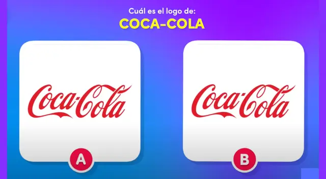 Para ganar debes dar con el logo correcto.