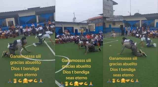 Pese a su edad, no obtuvo problema alguno en competir en este divertido juego. Pese a su edad, no obtuvo problema alguno en competir en este divertido juego.