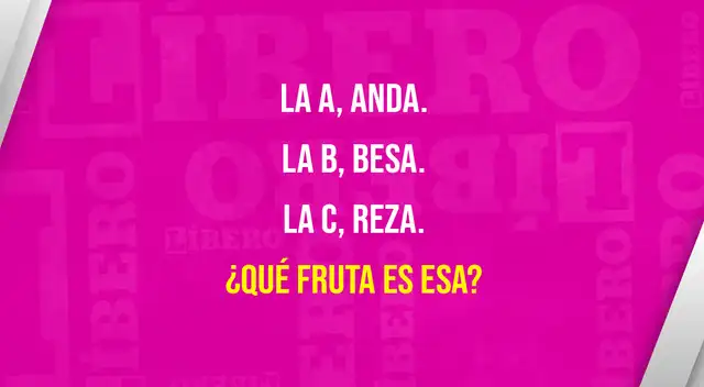 Demuestra que eres una persona sumamente ágil y logra dar con la respuesta correcta en solo 7 segundos.