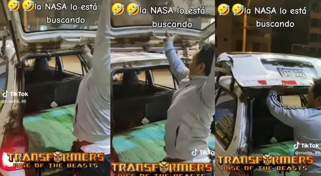 Sorprendió a todos al transformar su maletero de su auto y es furor en redes. Sorprendió a todos al transformar su maletero de su auto y es furor en redes.