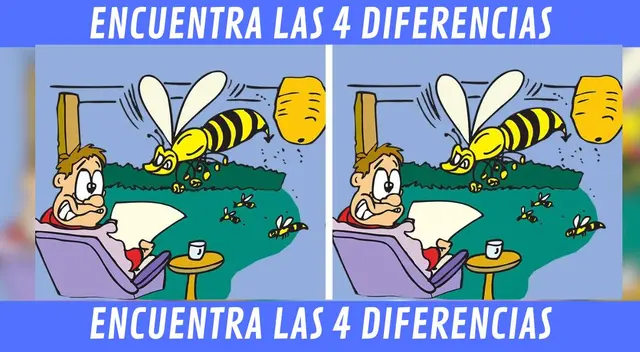 Ubica las 4 diferencias en la imagen en segundos y sé un crack. Ubica las 4 diferencias en la imagen en segundos y sé un crack.