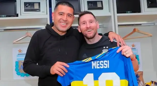 Riquelme confirma la presencia de Messi en su despedida