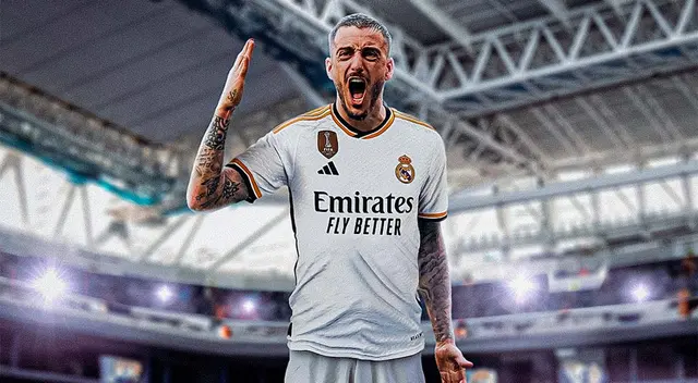 Joselu es nuevo de Real Madrid por una temporada