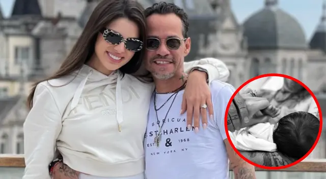 Marc Antonhy y Nadia anuncia el nacimiento de su hija en redes sociales