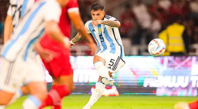 Argentina vs. Indonesia por amistoso FIFA