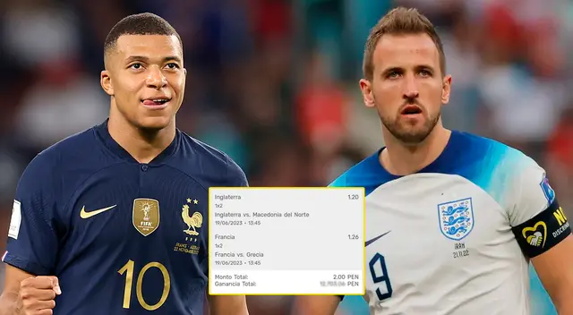 El joven puede llevarse jugosa suma de dinero, si Francia e Inglaterra logran ganar en los partidos de la jornada 4 de la Eurocopa.